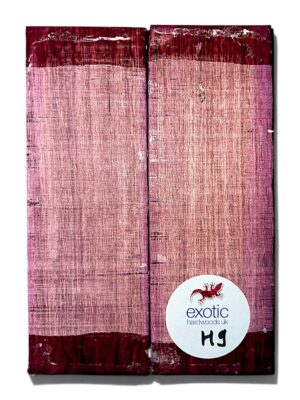 Purpleheart knife scales 155mm x 38mm x 10mm approx ( H9 )