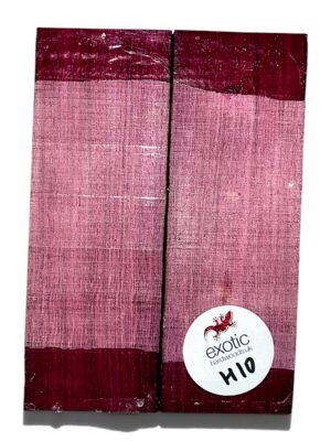 Purpleheart knife scales 155mm x 38mm x 10mm approx ( H10 )