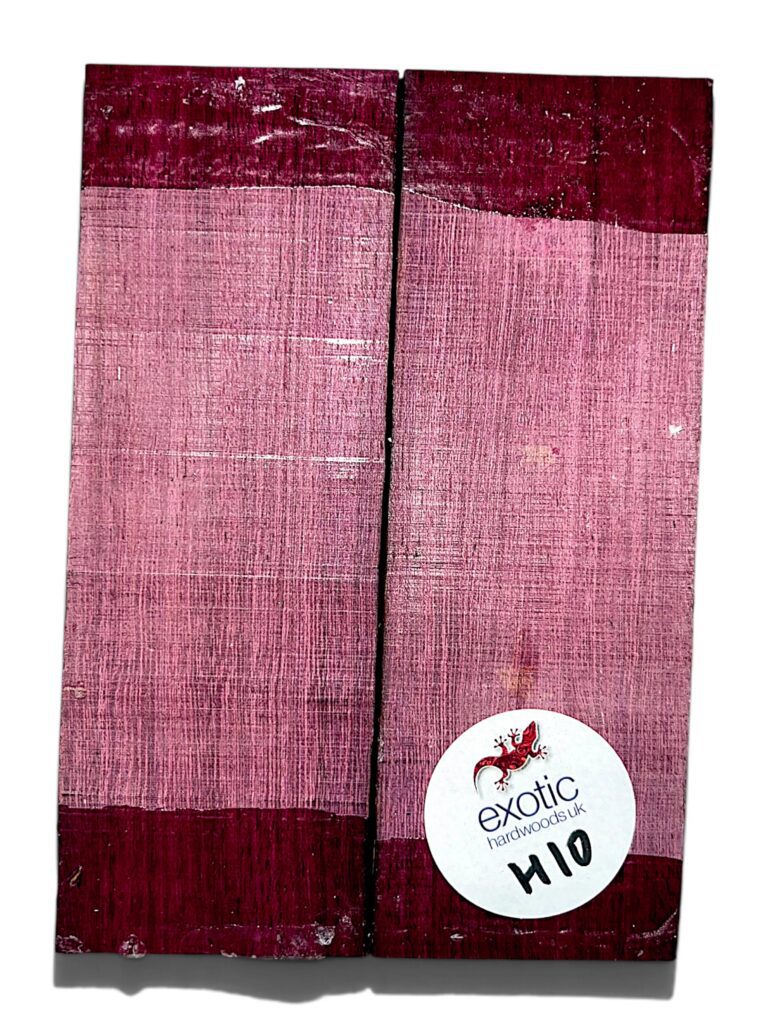 Purpleheart knife scales 155mm x 38mm x 10mm approx ( H10 )