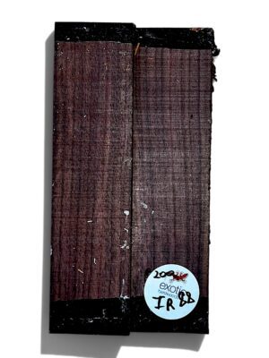 Indian Rosewood Knife Scales - 200 x 38 x 10mm - IR88