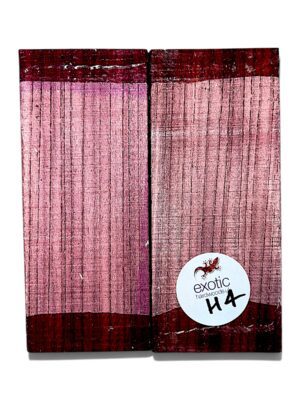Purpleheart knife scales 155mm x 38mm x 10mm approx ( H 4 )