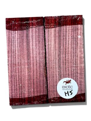 Purpleheart knife scales 155mm x 38mm x 10mm approx ( H 5 )