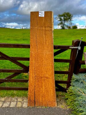 Brown Oak Air-Dried Lumber 72"x16-23"x1" approx  - E12