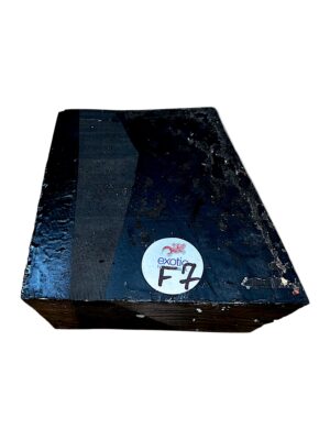 Ebony 6"x 5"-6"x 3" approx ( F7 ) with some small cracks