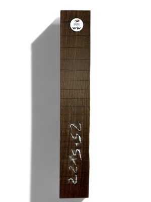 Wenge Guitar Fingerboard Slotted 25.5 scale x 22 fret - WW ( wormy )